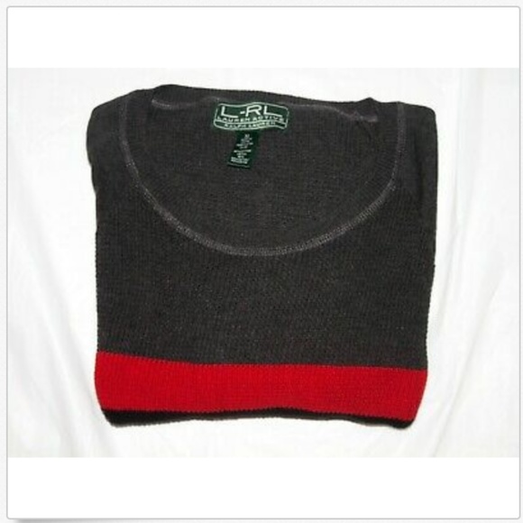 L-RL Ralph Lauren Active Long Sleeve Crew Neck - Picture 4 of 6